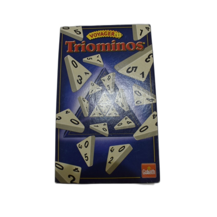 Triominos Voyager Goliath - Jeu de Dominos Triangles 1-4 Joueurs - 6 a