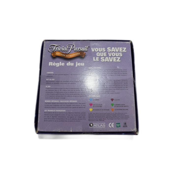 Trivial Pursuit Édition Astronomie - Hasbro Atlas - Quiz Culture 2-6 J