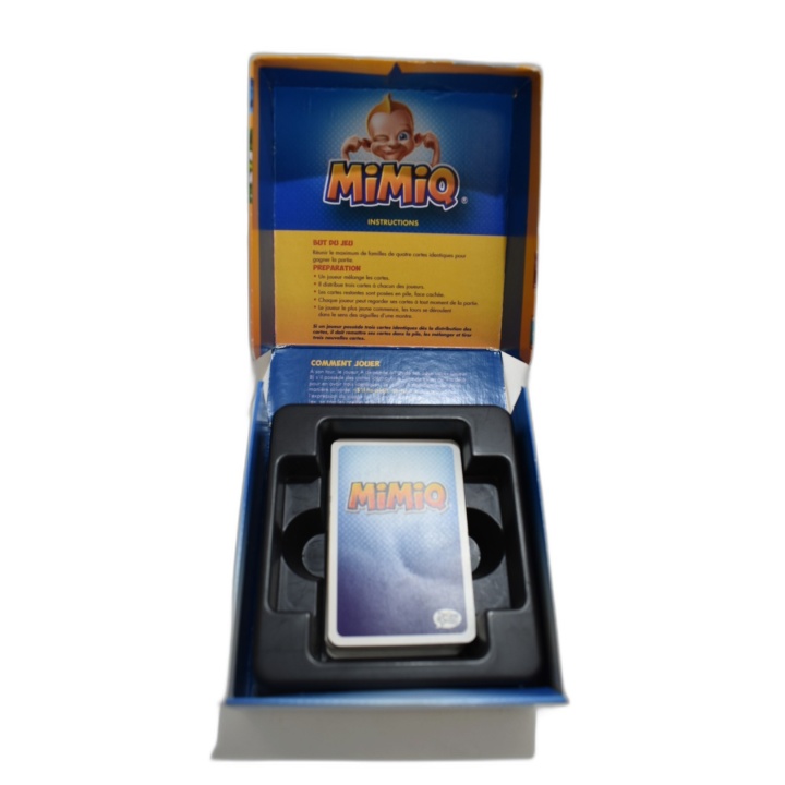 MimiQ - Jeu de cartes familles - 2 joueurs et + - Dès 5 ans - Occasion