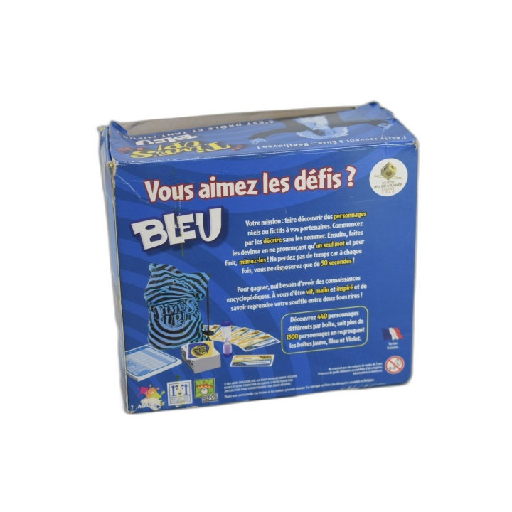 Time's Up Bleu - Repos Production - Jeu de société ambiance 4+ joueurs
