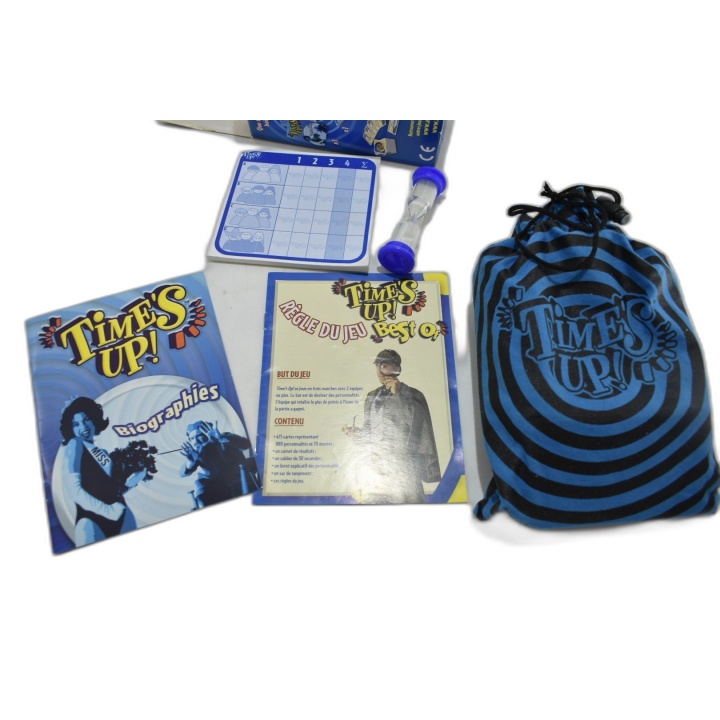 Time's Up Bleu - Repos Production - Jeu de société ambiance 4+ joueurs