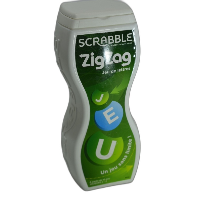 Scrabble Zigzag Mattel - Jeu de Lettres 2-4 Joueurs - 10 ans - Occasio