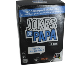 Jokes de Papa Le Jeu - Gigamic - Jeu d'ambiance 1000 blagues - 2 joueu