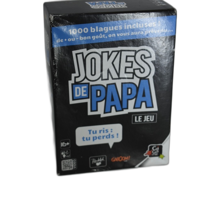 Jokes de Papa Le Jeu - Gigamic - Jeu d'ambiance 1000 blagues - 2 joueu