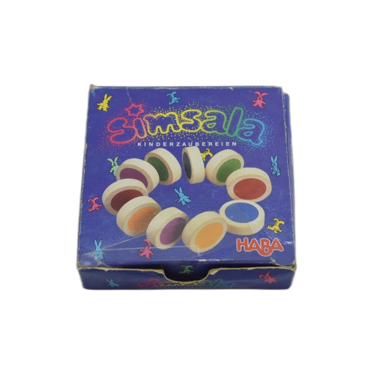 Simsala Kinderzaubereien HABA - Jeu de magie enfant avec jetons bois c