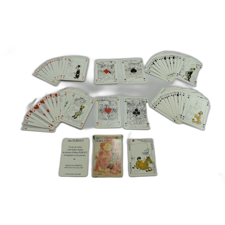 Jeu de Cartes Dubout - Grimaud 1987 - Illustrations Albert Dubout - 54