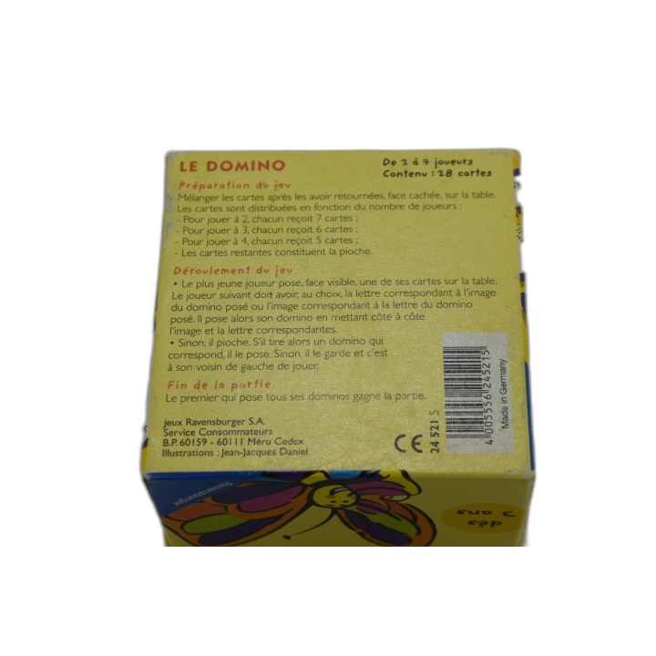 Les P'tits Incollables Domino des Lettres - Ravensburger - Jeu Enfant