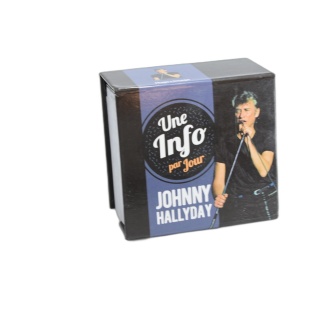 Une Info par Jour Johnny Hallyday - Hugo & Cie - Trivia Quiz Fan - Occ
