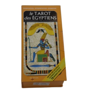 Le Tarot des Égyptiens - De Vecchi - Coffret 78 Grandes Cartes + Livre