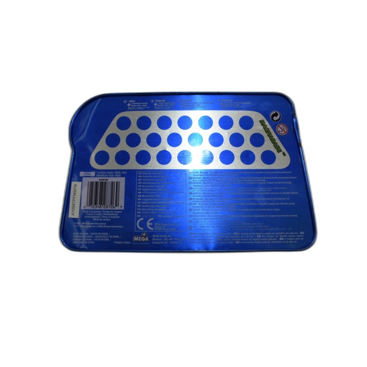 Magnetix Mega Primaires 35 pcs - Boîte Collector Tin - Jeu Constructio