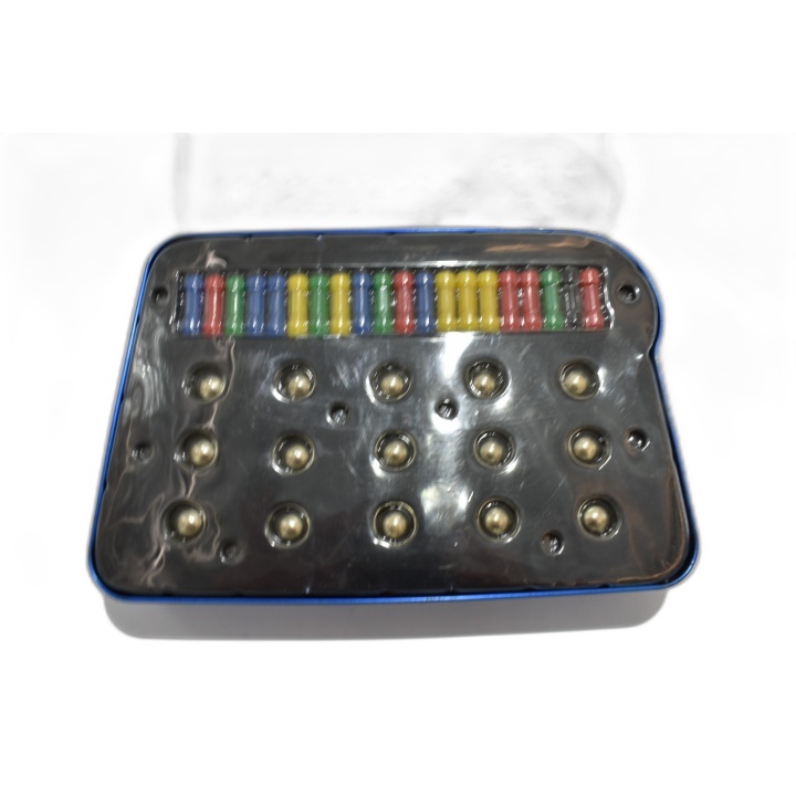 Magnetix Mega Primaires 35 pcs - Boîte Collector Tin - Jeu Constructio