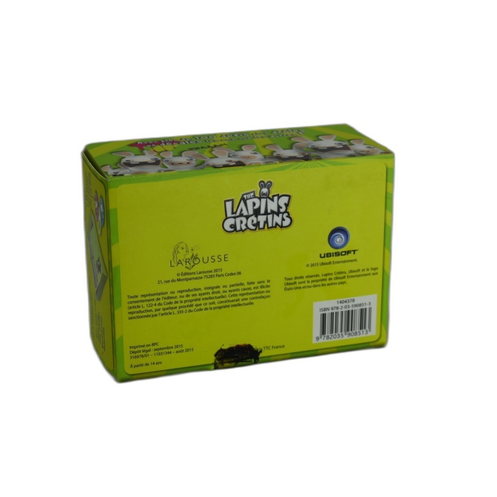 Les Lapins Crétins - Larousse Ubisoft - Jeu de cartes défis - 14 ans -