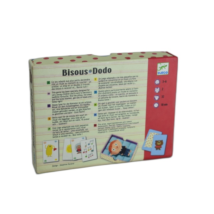 Bisous Dodo - Djeco - Jeu de cartes enfant 3-6 ans - Occasion Complet