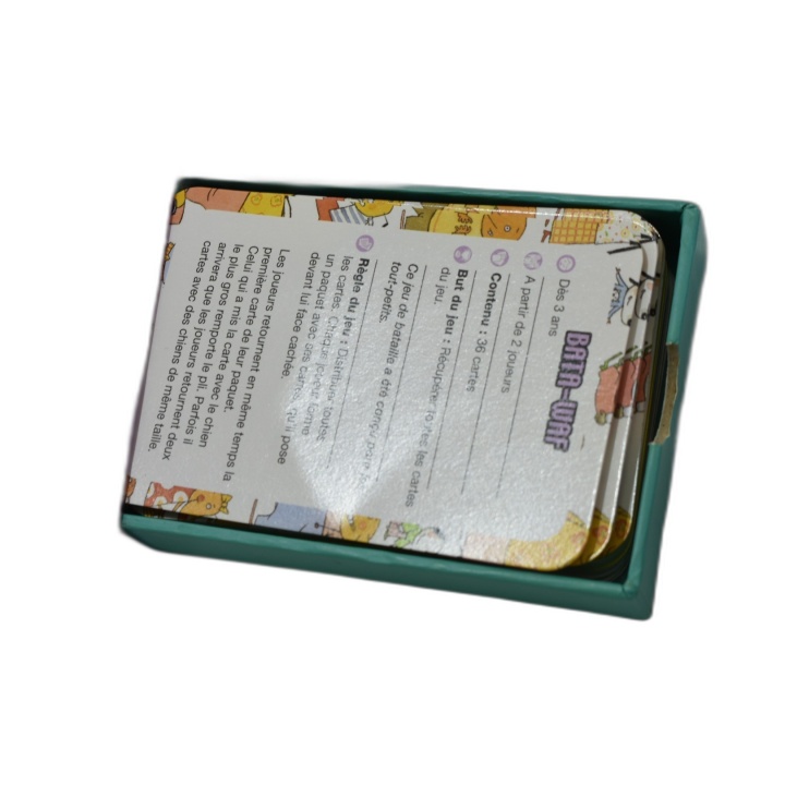 Bata-Waf Djeco - Jeu de Bataille Cartes Enfants - 2 Joueurs - Dès 3 an