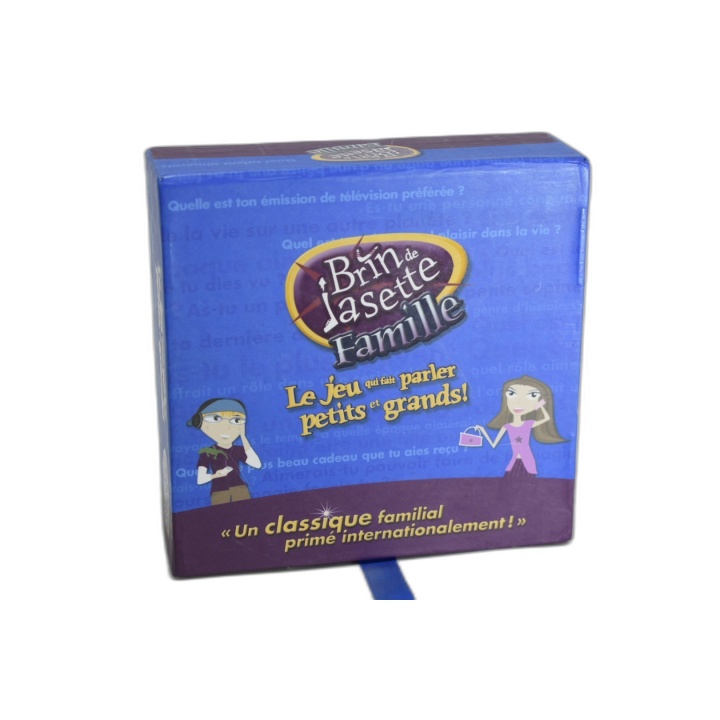 Brin de Jasette Famille - Jeu de Conversation 3-8 Joueurs - 7 ans+ - O