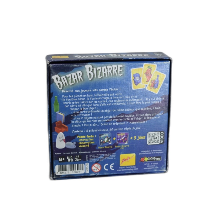 Bazar Bizarre - Gigamic/Zoch - Jeu Réflexes 2-8 Joueurs - 8 ans - Occa