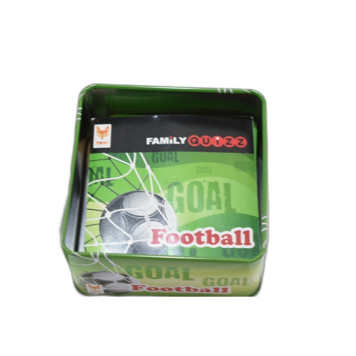 Football - Jeu de société Quiz & Questions - Boîte Métal - Occasion Co