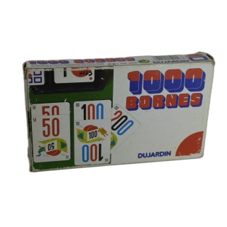 1000 Bornes - Dujardin - Jeu de cartes classique 2-6 joueurs - Dès 8 a