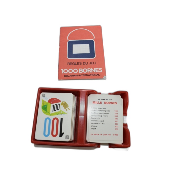 1000 Bornes - Dujardin - Jeu de cartes classique 2-6 joueurs - Dès 8 a