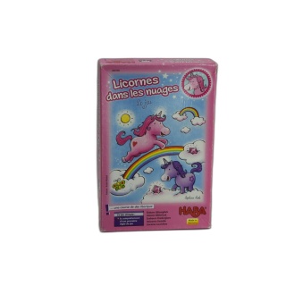 Licornes dans les Nuages - HABA - Jeu de Dés Enfants 2-4 Joueurs - Dès