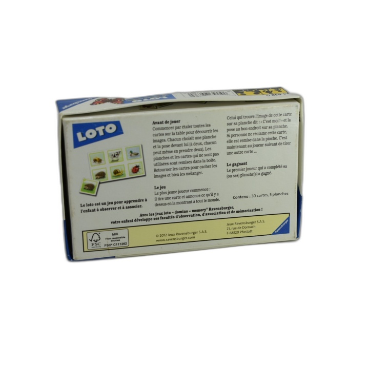 Loto Les Animaux Familiers - Ravensburger - Jeu Éducatif Enfant 3 ans+