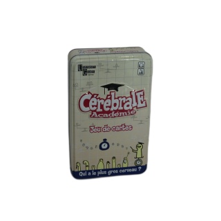 Cérébrale Académie - University Games - Jeu de Cartes Réflexion 2-4 Jo