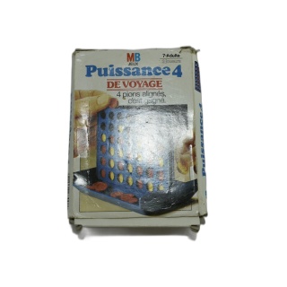 Puissance 4 De Voyage MB Jeux - Jeu Stratégie 2 Joueurs - 7 ans - Occa