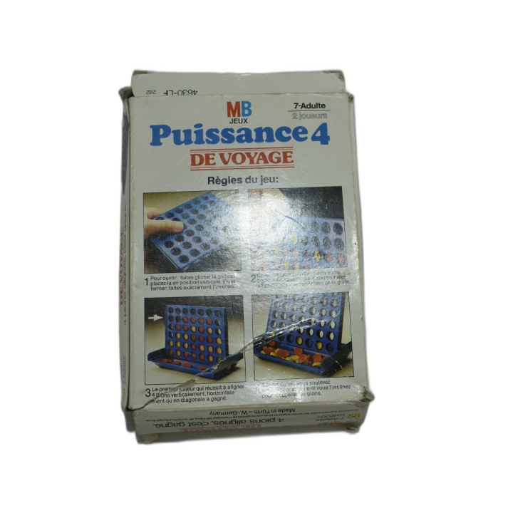 Puissance 4 De Voyage MB Jeux - Jeu Stratégie 2 Joueurs - 7 ans - Occa