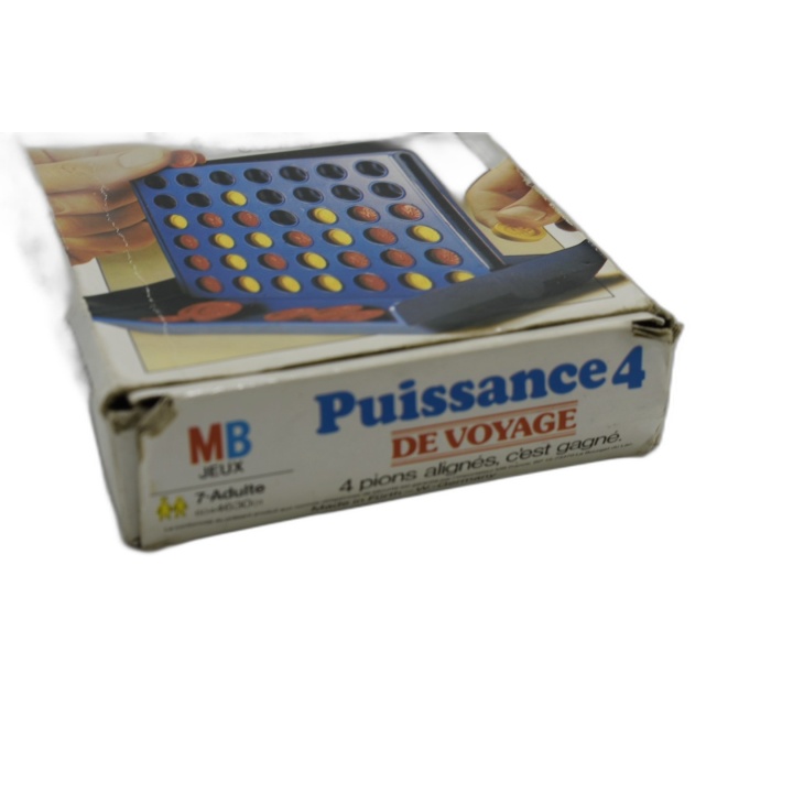 Puissance 4 De Voyage MB Jeux - Jeu Stratégie 2 Joueurs - 7 ans - Occa