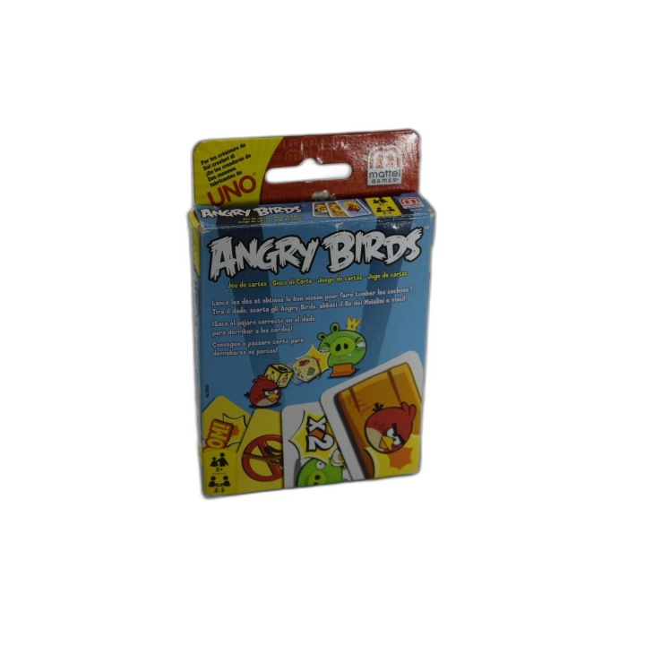 Angry Birds Jeu de Cartes - Mattel Games - 2-5 Joueurs - Dès 7 ans - O
