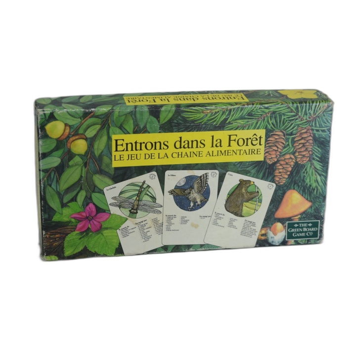 Entrons dans la Forêt - The Green Board Game Co - Jeu Chaîne Alimentai