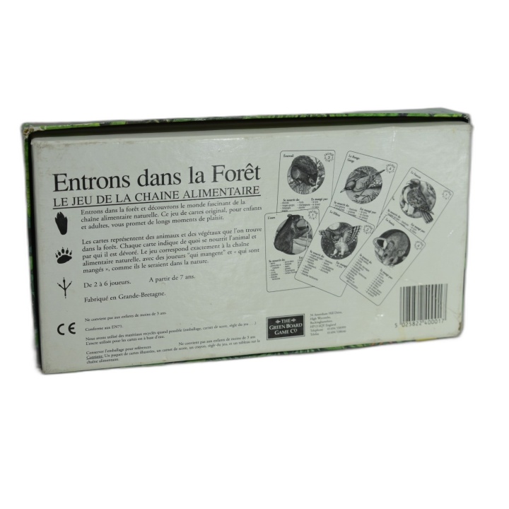 Entrons dans la Forêt - The Green Board Game Co - Jeu Chaîne Alimentai