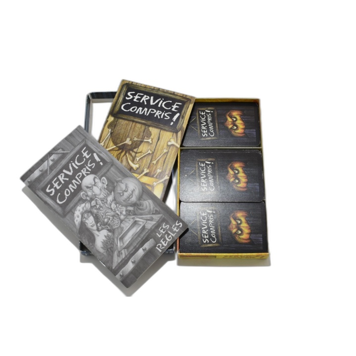Service Compris ! - Abracadabra Éditions - Jeu de cartes fantastique -