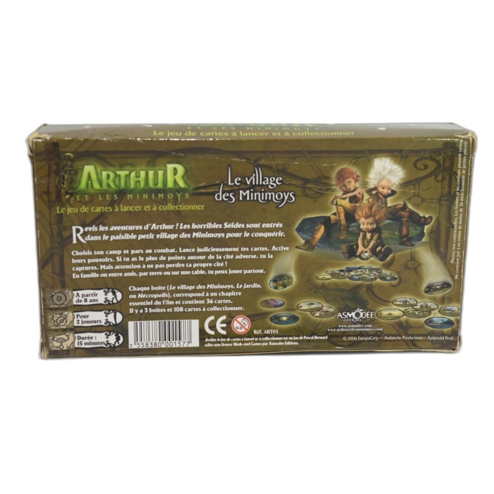 Arthur et les Minimoys Le Village des Minimoys - Jeu Cartes à Lancer C