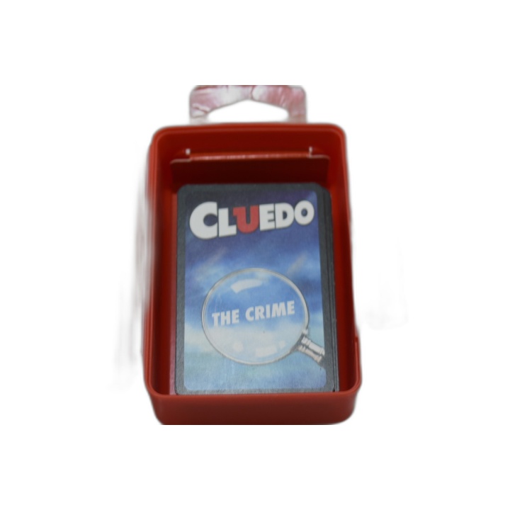Cluedo The Crime - Hasbro - Jeu de Cartes Enquête Voyage - 2-6 Joueurs
