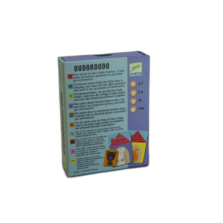 Oudordodo Djeco - Jeu de Déduction Enfant 4-7 ans - Occasion Complet