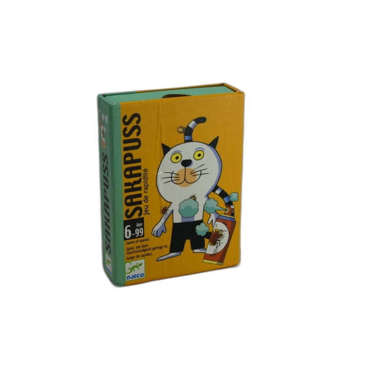 Sakapuss - Djeco - Jeu de Cartes Rapidité 2-6 Joueurs - 6 ans - Occasi