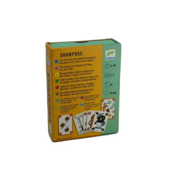 Sakapuss - Djeco - Jeu de Cartes Rapidité 2-6 Joueurs - 6 ans - Occasi