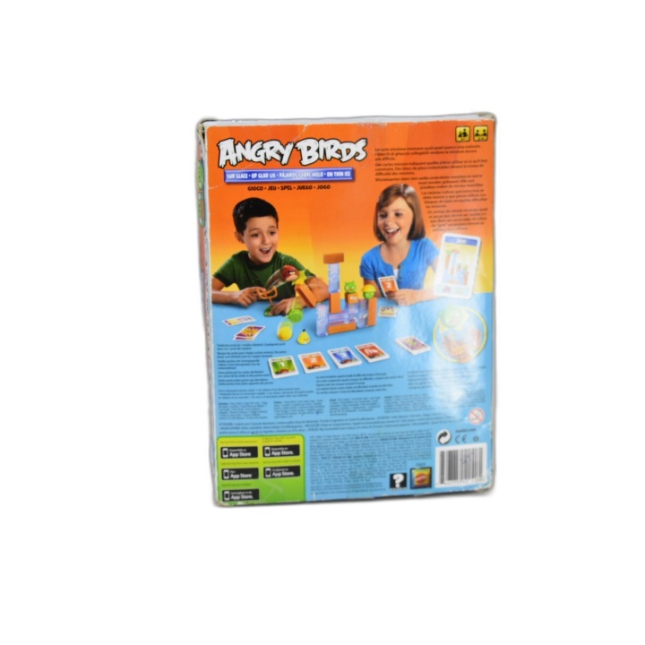 Angry Birds Sur Glace - Mattel - Jeu Adresse 2-4 Joueurs - Dès 5 ans -