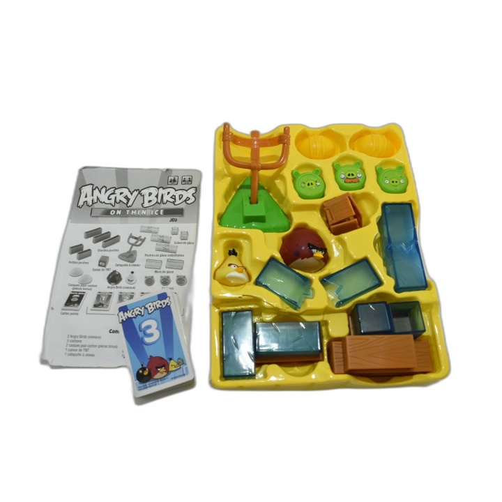 Angry Birds Sur Glace - Mattel - Jeu Adresse 2-4 Joueurs - Dès 5 ans -