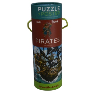 Puzzle + Poster Pirates Crocodile Creek 200 pièces - Enfant 6 ans+ - O