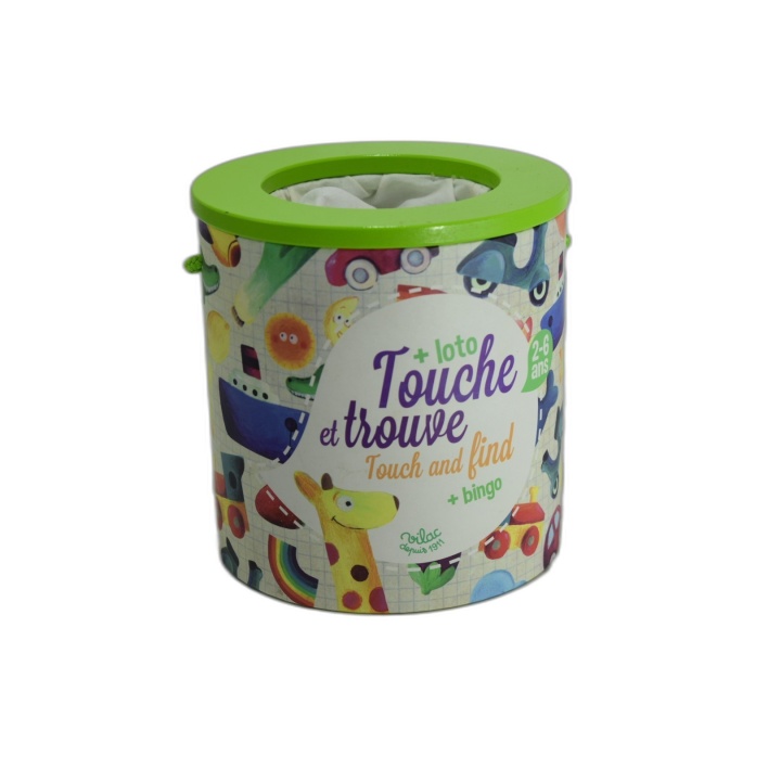 Touche et Trouve - Vilac - Jeu Tactile Loto Bingo Enfant 2-6 ans - Occ