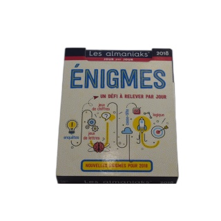 Les Almaniaks Énigmes 2018 - Calendrier 365 Défis Jour par Jour - Édit