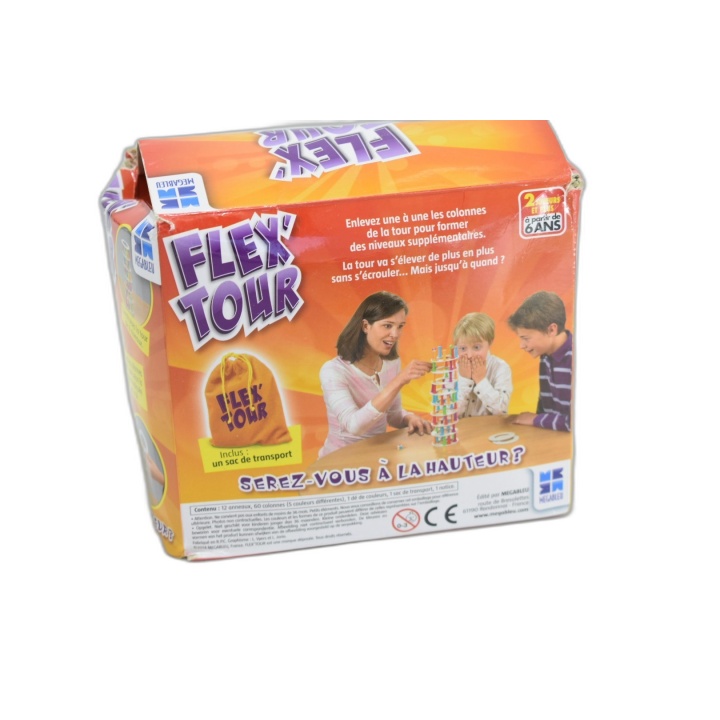 Flex Tour - Megableu - Jeu Équilibre et Adresse Enfants - 5 ans+ - Occ