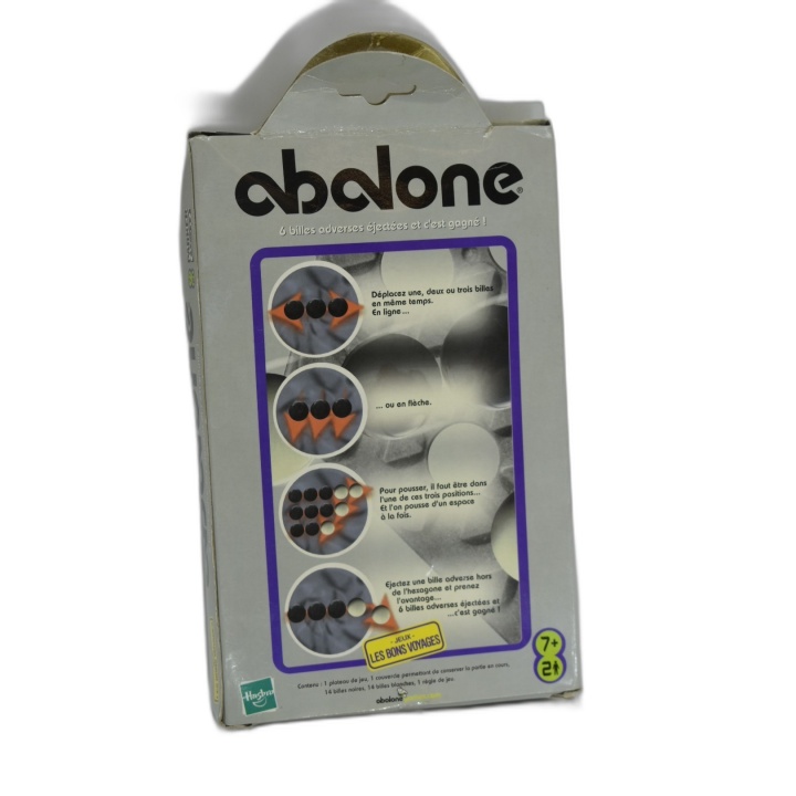 Abalone Hasbro - Jeu de Stratégie 2 Joueurs - Version Voyage - 7 ans+