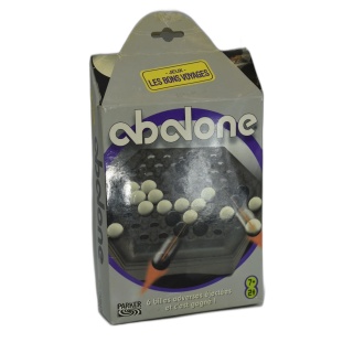 Abalone Hasbro - Jeu de Stratégie 2 Joueurs - Version Voyage - 7 ans+