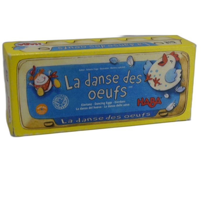 La Danse des Oeufs - HABA 3448 - Jeu Adresse Enfants 2-5 Joueurs - Dès