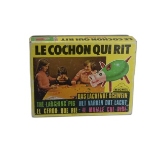 Le Cochon Qui Rit - Jeux Michel - Jeu Adresse Famille - Vintage Occasi