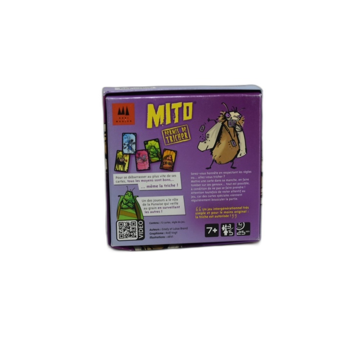Mito Permis de Tricher - Gigamic - Jeu de cartes bluff 3-5 joueurs - D