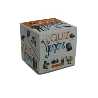 Le Quiz des Garçons - Larousse - Jeu de questions enfants Sports Dinos